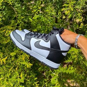 NIKE DUNK HIGH ‘PANDA’. BRAND NEW, UNWORN. SZ 8.5 W. SAME DAY SHIP.